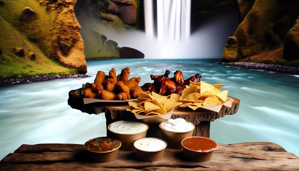 appetizer options with ratings