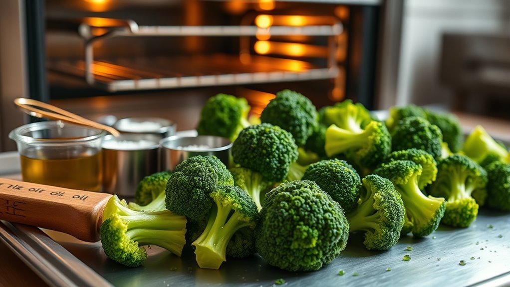bake broccoli until tender