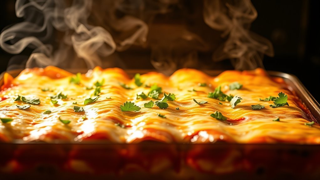 bake broil high fat cheese