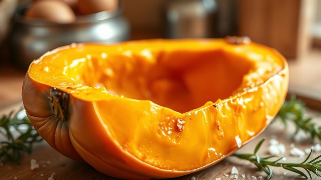 bake butternut squash thoroughly