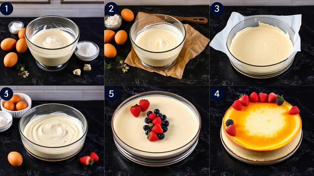 bake cheesecake without springform