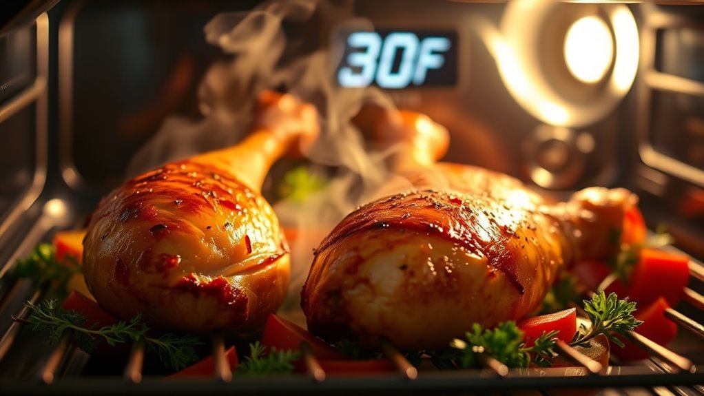 bake chicken legs quickly