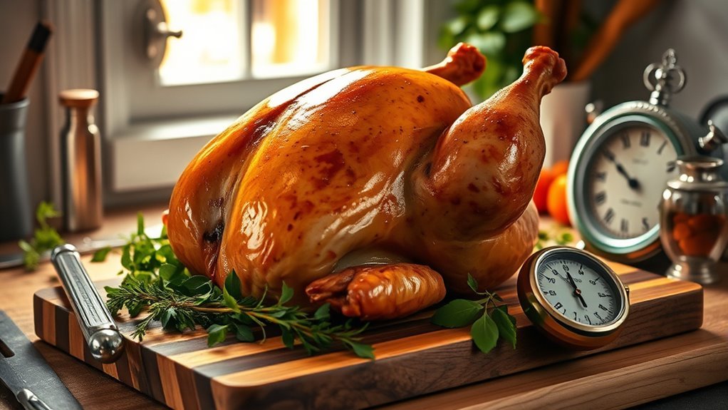 bake chicken thoroughly and evenly