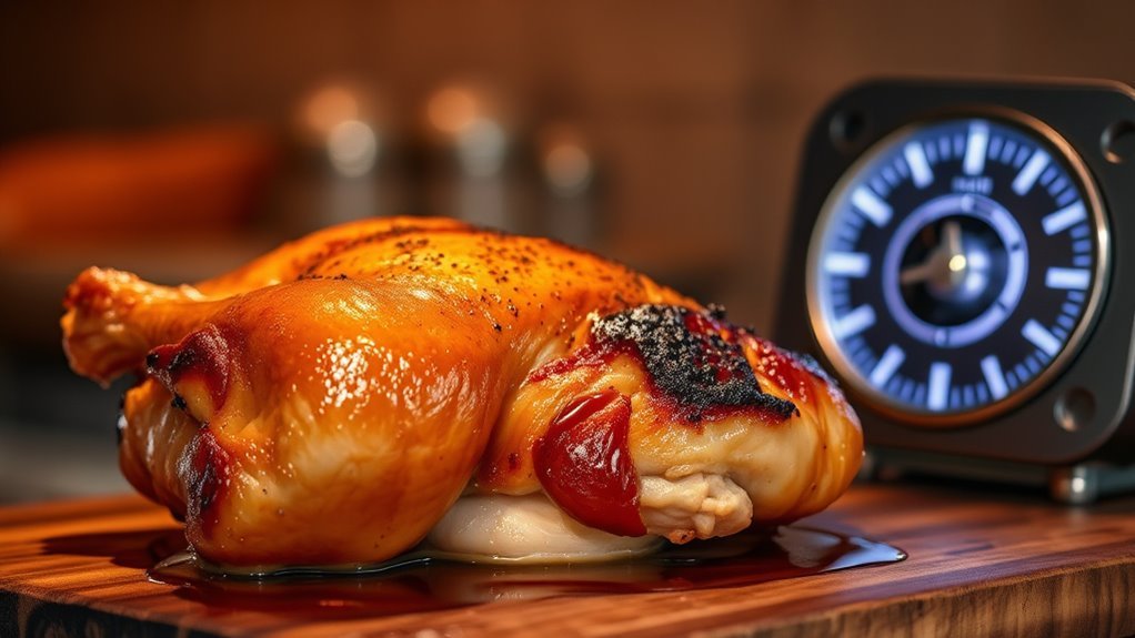 bake chicken thoroughly consistently