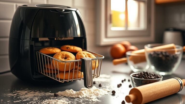 bake cookies using air fryer