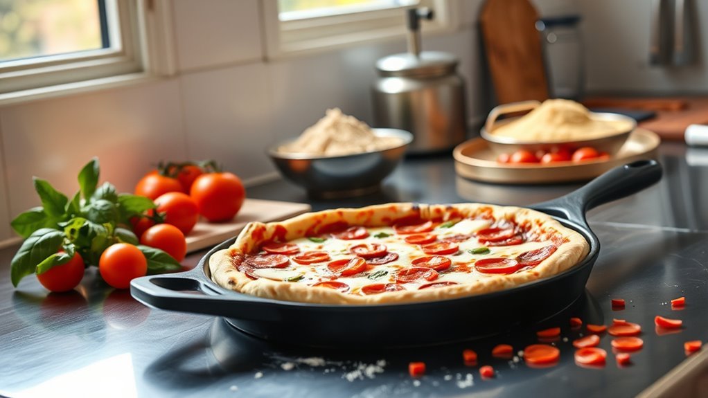 bake delicious homemade pizza