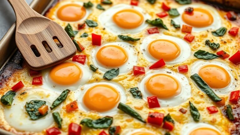 bake eggs on sheet pan
