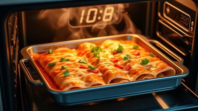 bake enchiladas until bubbly