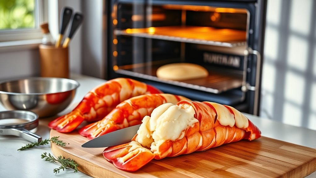 bake lobster tails properly