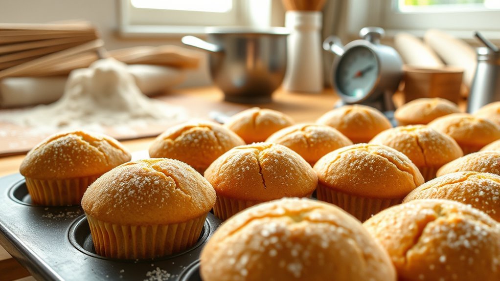 bake mini muffins time