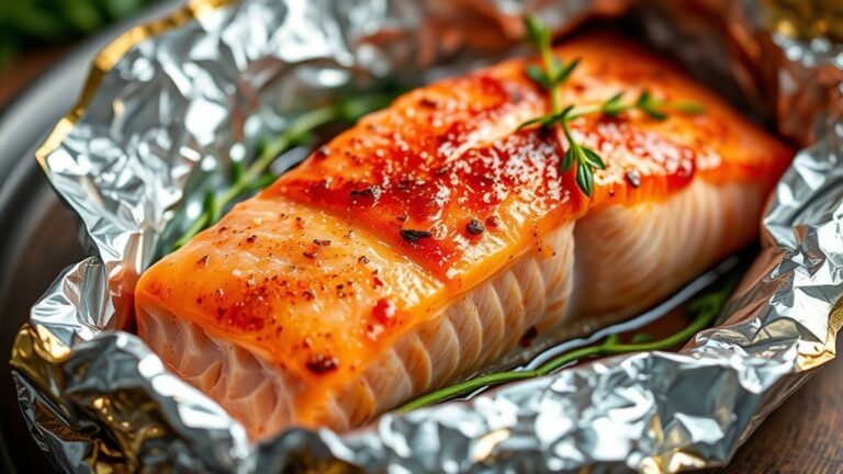 bake salmon in foil