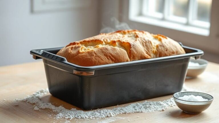 bake sourdough in loaf