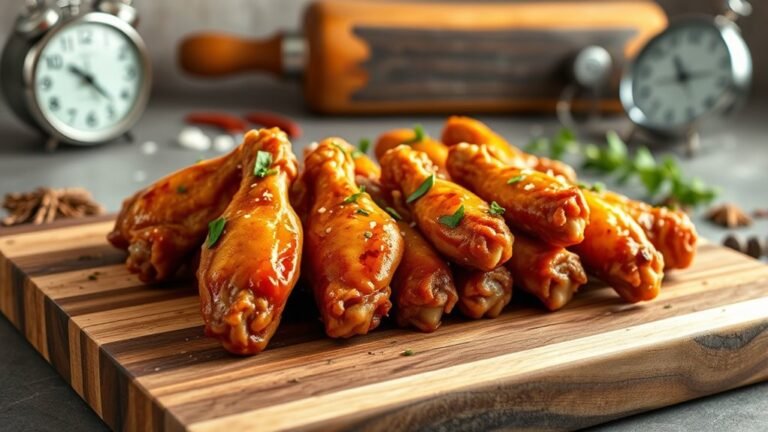 bake wings until crispy