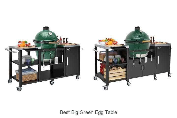 Discover the Ultimate Best Big Green Egg Table!