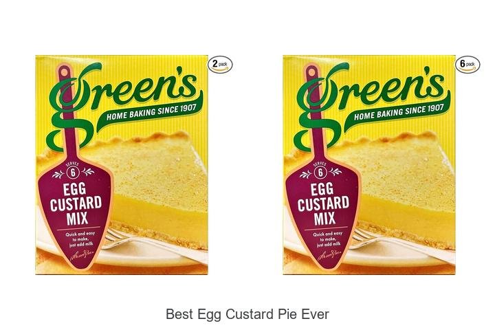 Irresistible Best Egg Custard Pie Ever Recipe