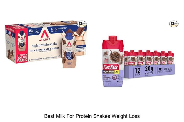 Top Milk Picks for Protein Shakes & Weight Loss