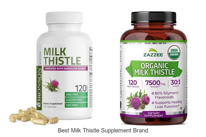 Discover the Best Milk Thistle Supplement Brand Now!