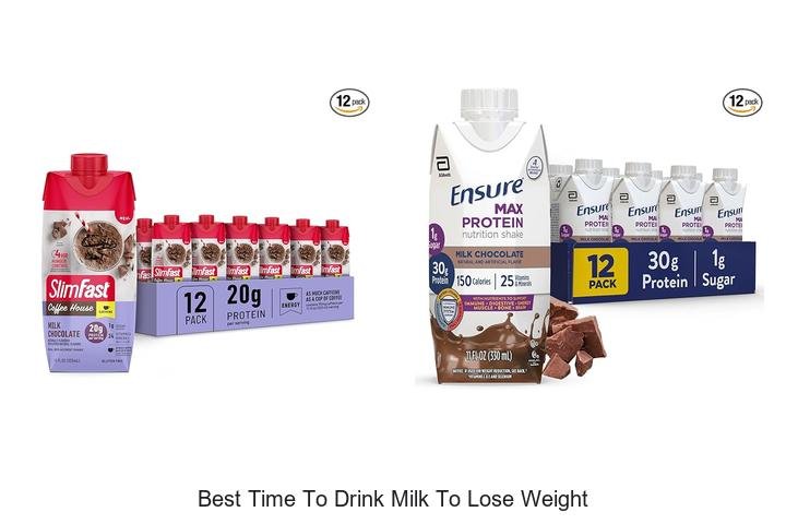 Best Time to Drink Milk for Weight Loss Success!