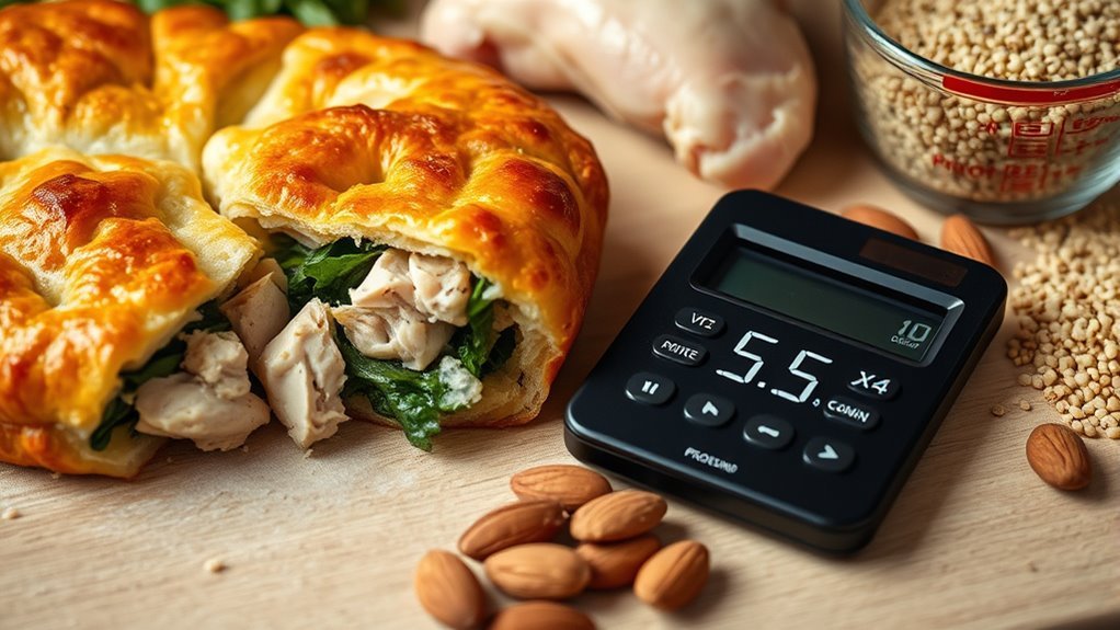calculate homemade chicken protein