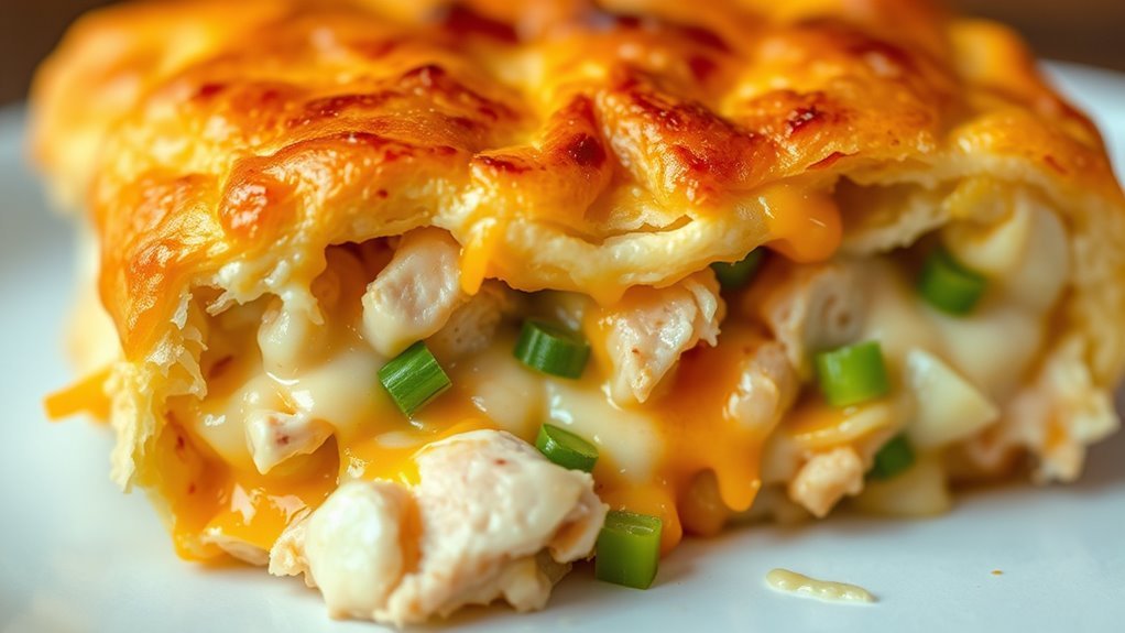 cheesy blend with flavorful depth