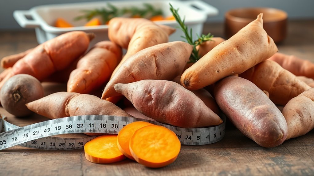 choose firm smooth sweet potatoes