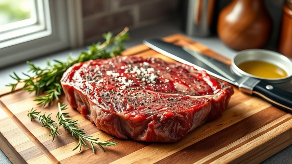 choose prepare season steak