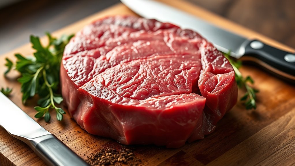 choose thick high quality steak