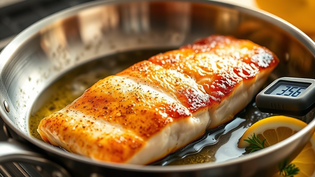 cook fillets to temperature