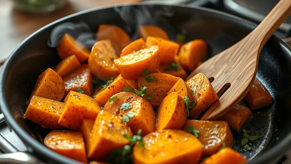 cook sweet potatoes quickly