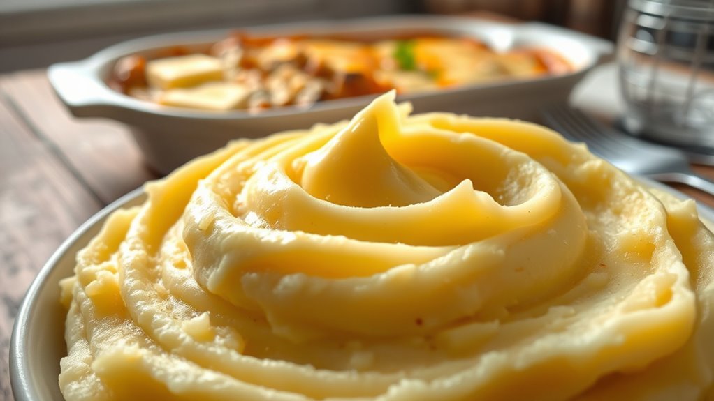 creamy cheesy mashed topping