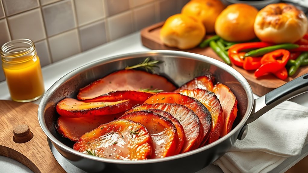 enhance garnish and serve