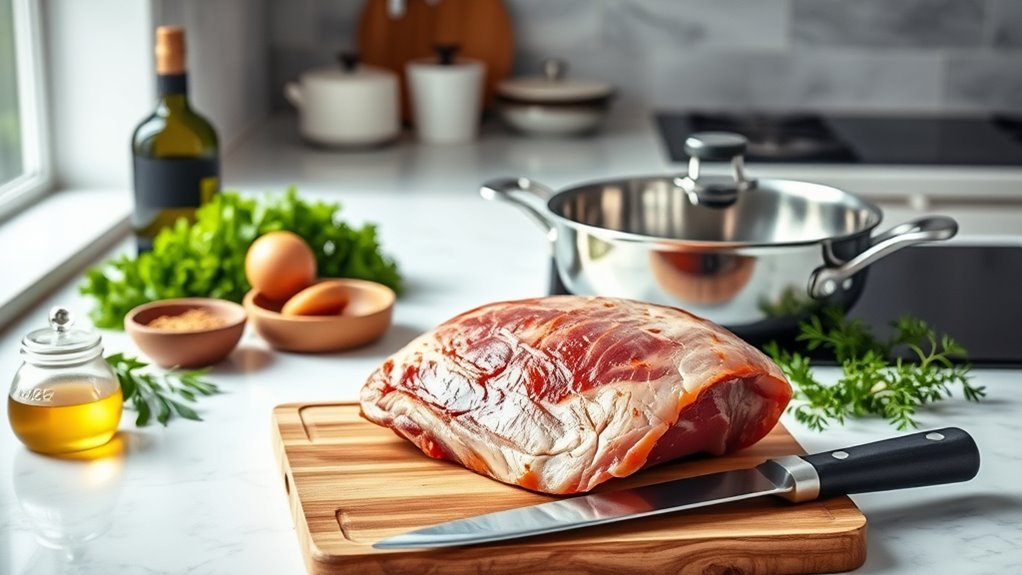 gather ingredients and equipment