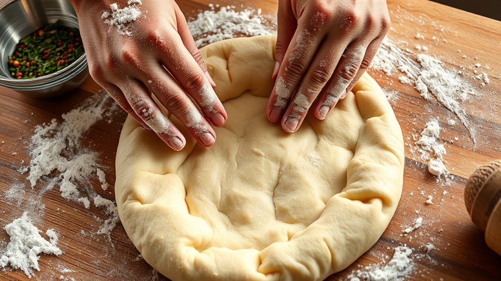 let dough rest and rise