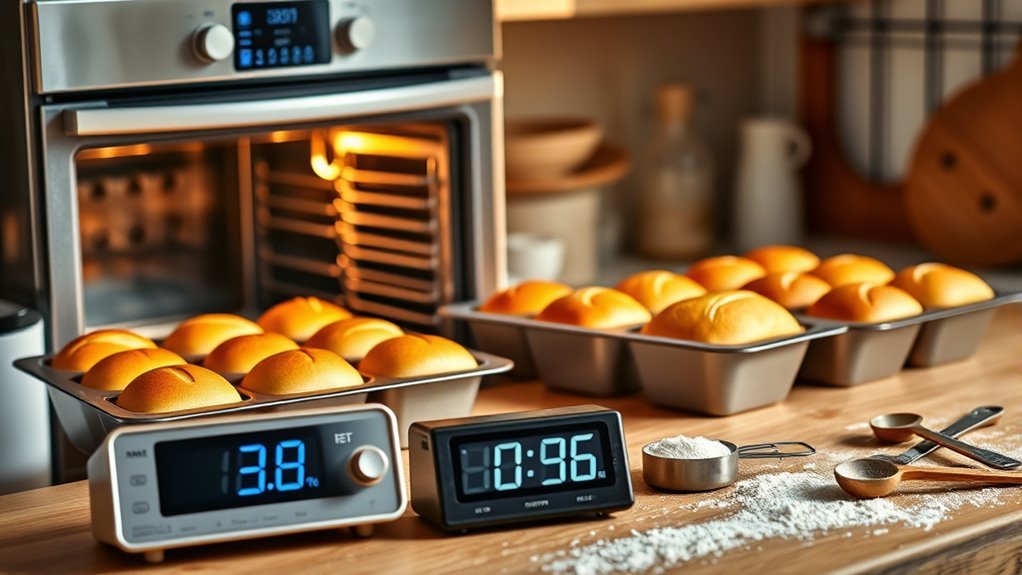 maintain consistent oven temperature