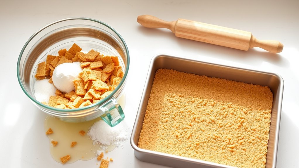 make graham cracker crust