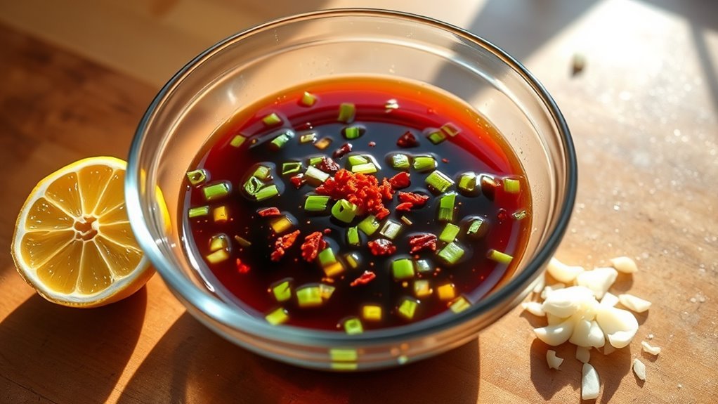 marinate tuna for flavor