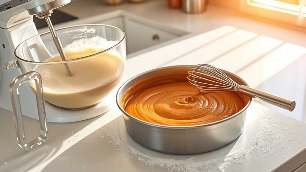 measure prepare grease mix