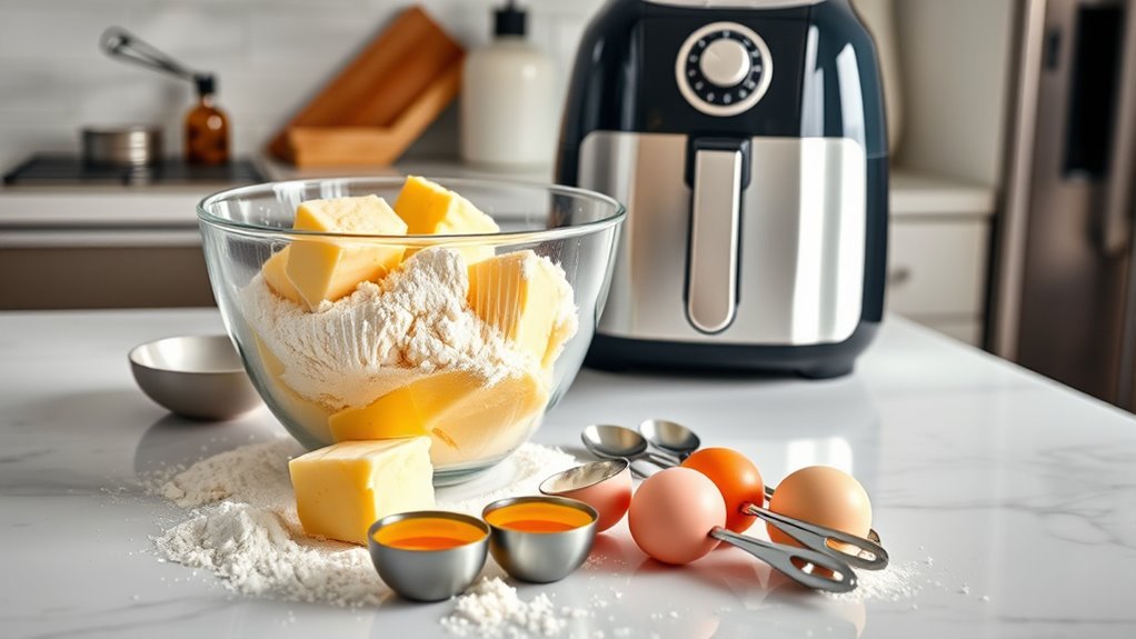 mix dry ingredients thoroughly