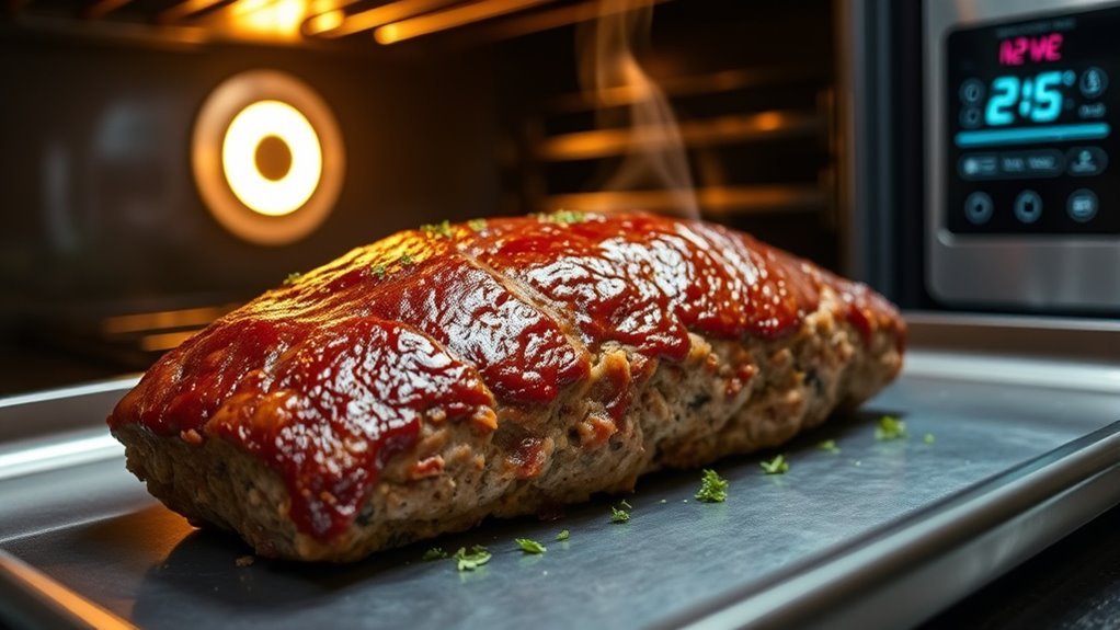 optimal meatloaf baking temperature