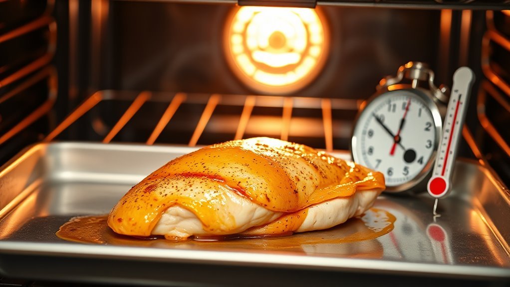 optimal thick chicken breast baking