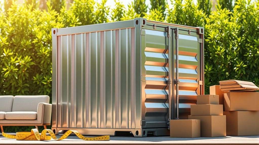 optimize container size selection