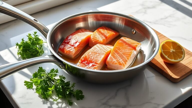 pan fried red snapper fillets