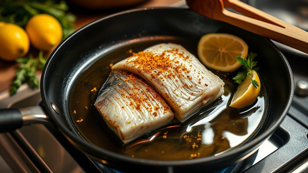 pan fried striped bass recipe