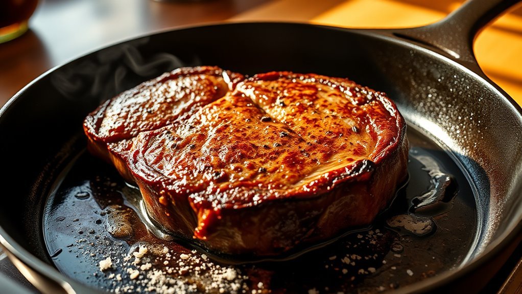 pat dry sear flip crust