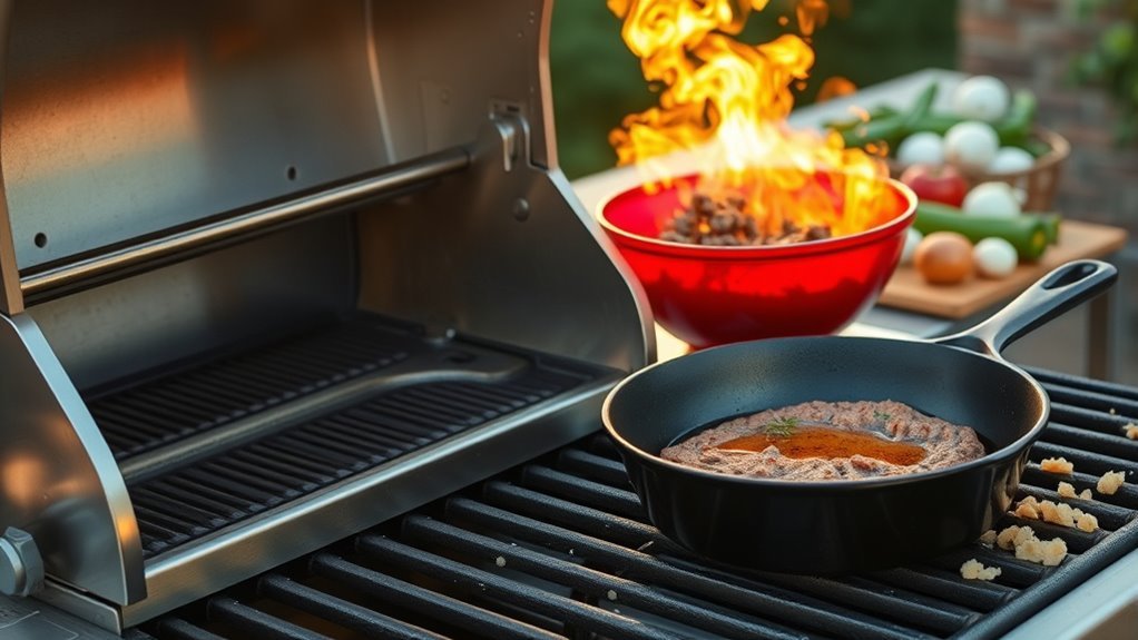 preheat grill to 375 f