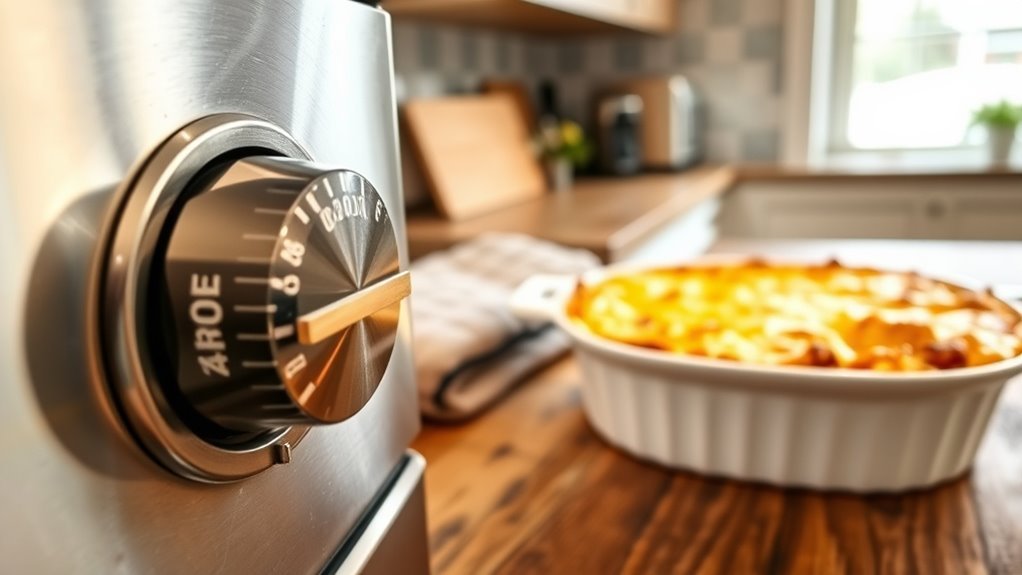 preheat oven to ensure even cooking