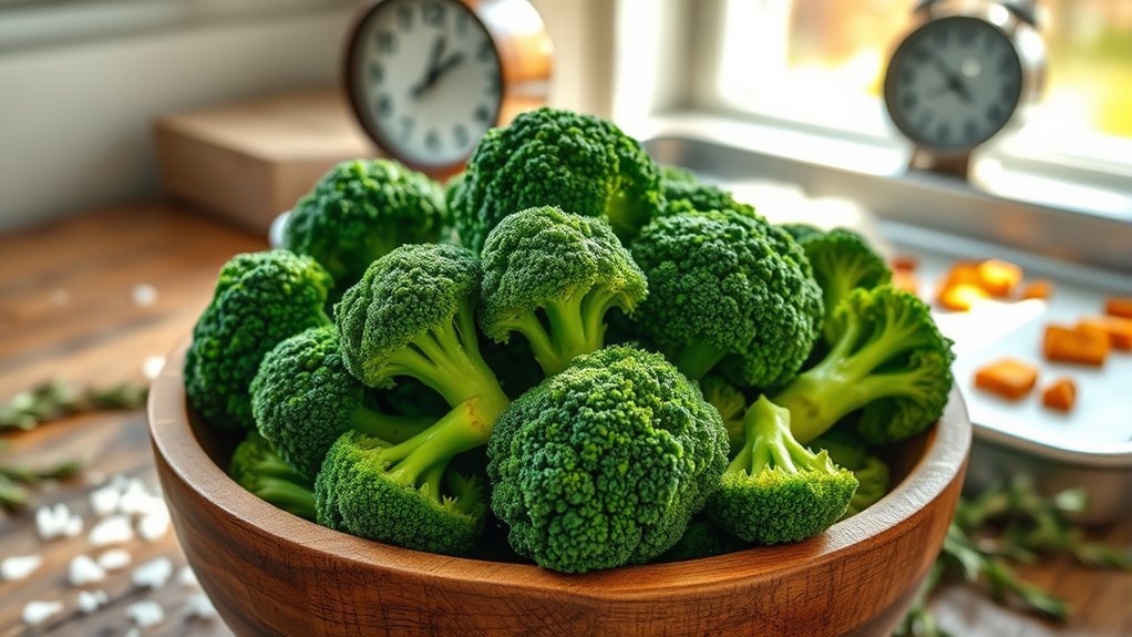 prepare broccoli for roasting