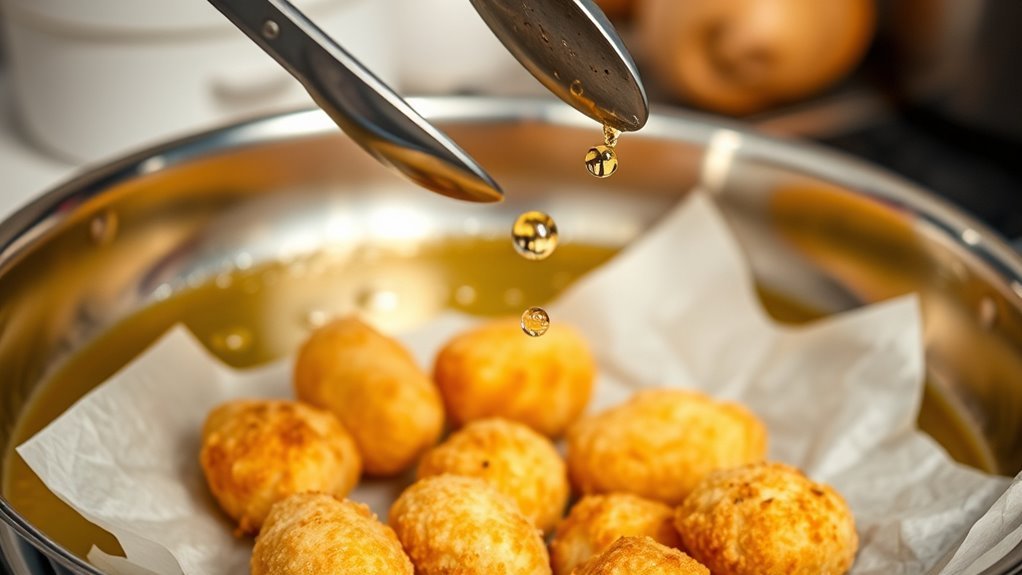 prepare dry coat fry