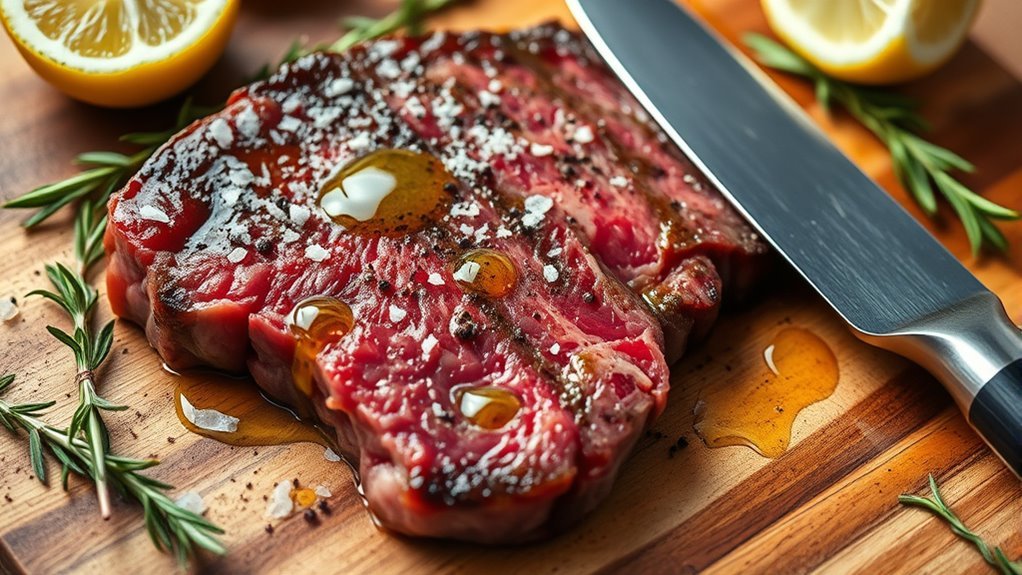 prepare steak before cooking