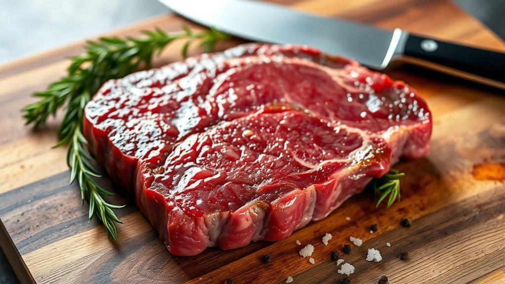 prepare trim score marinate